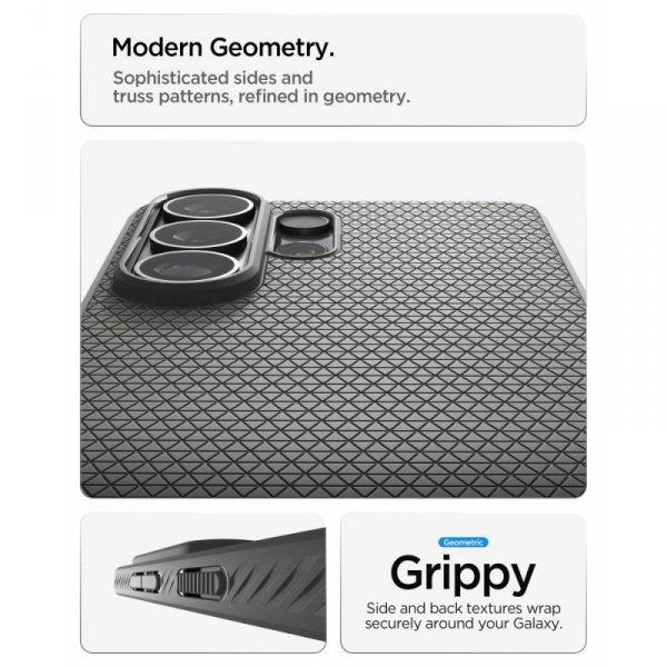 Etui Spigen Liquid Air do Samsung Galaxy S26 Ultra Marble Grey (Marmurowy Szary)