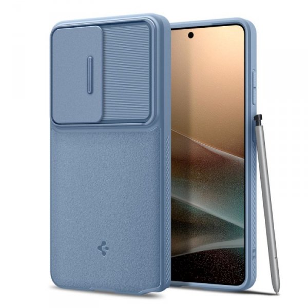 Etui Spigen Optik Armor do Samsung Galaxy S26 Ultra Light Blue