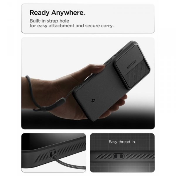 Etui Spigen Optik Armor do Samsung Galaxy S26 Ultra Black (Czarny)