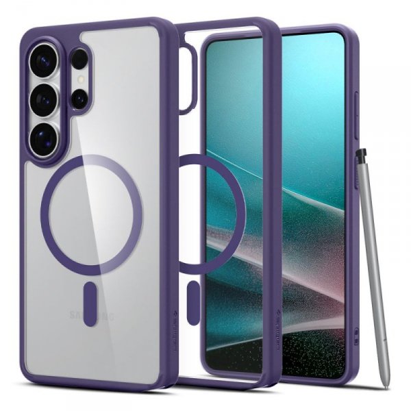 Etui Spigen Ultra Hybrid Mag MagSafe do Samsung Galaxy S26 Ultra Deep Purple