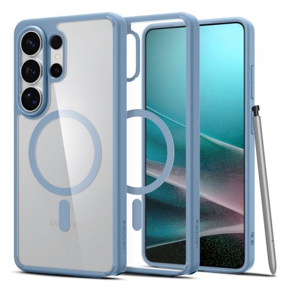 Etui Spigen Ultra Hybrid Mag MagSafe do Samsung Galaxy S26 Ultra Light Blue