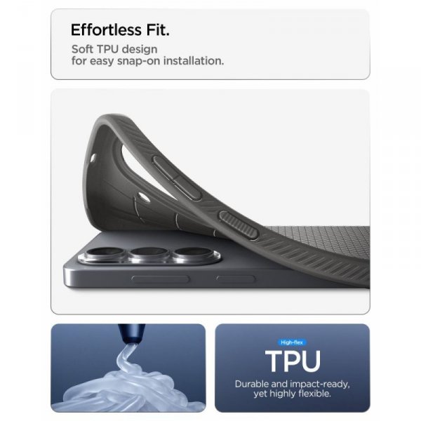 Etui Spigen Liquid Air do Samsung Galaxy S26+ Plus Marble Grey (Marmurowy Szary)