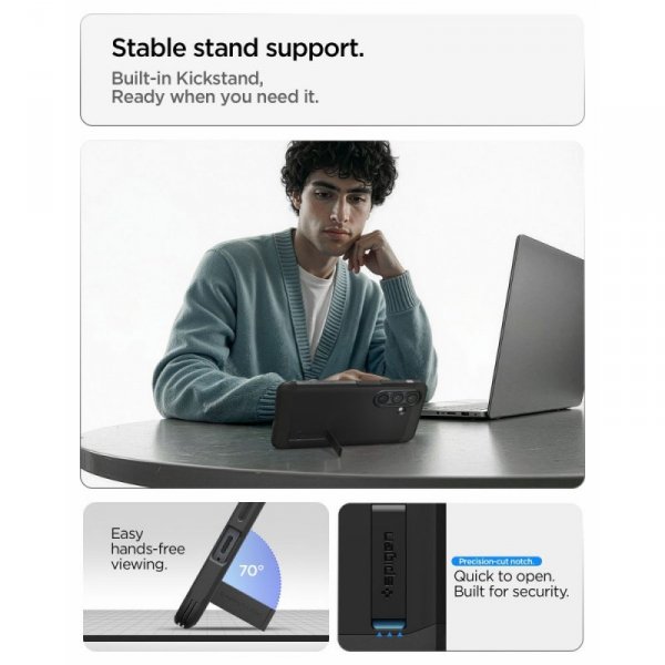 Etui Spigen Tough Armor Mag MagSafe do Samsung Galaxy S26+ Plus Black (Czarny)