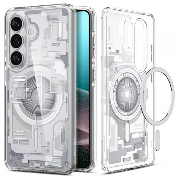 Etui Spigen Ultra Hybrid Mag MagSafe do Galaxy S26 Plus Zero One White
