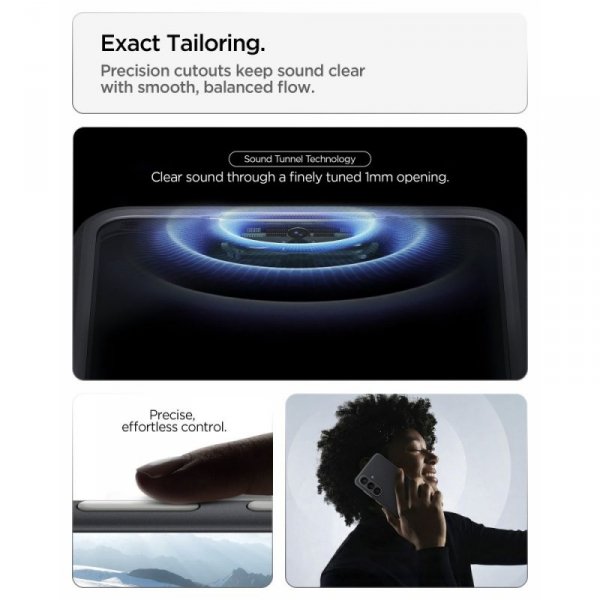 Etui Spigen Nano Pop Mag MagSafe do Samsung Galaxy S26 Black Sesame (Czarny Sezam)