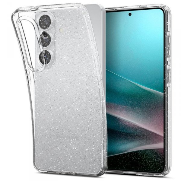 Etui Spigen Liquid Crystal do Samsung Galaxy S26 Glitter Crystal (Przezroczysty z brokatem)