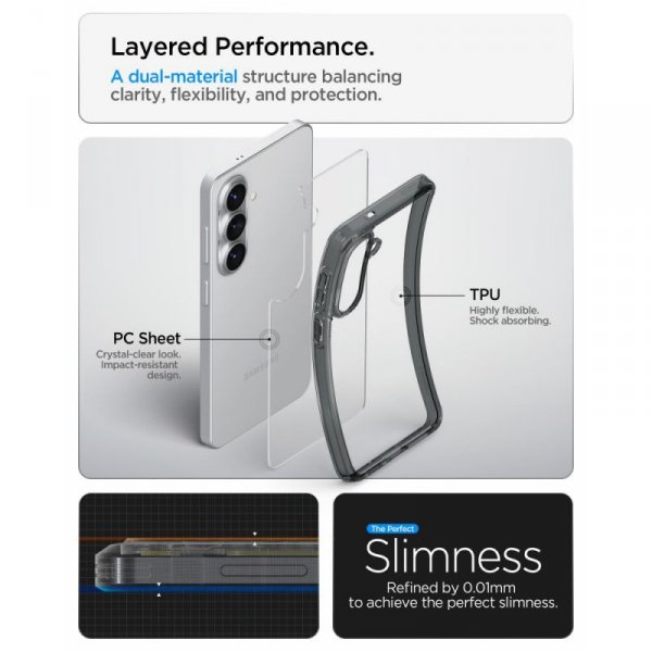 Etui Spigen Ultra Hybrid do Samsung Galaxy S26 Space Crystal
