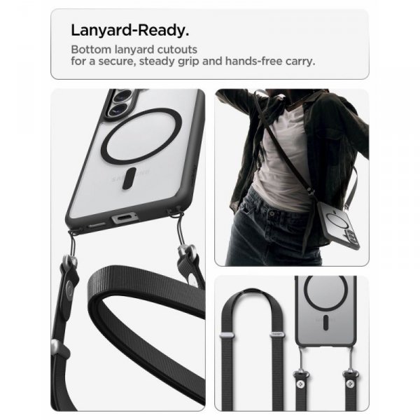 Etui Spigen Ultra Hybrid Mag MagSafe do Galaxy S26 Matte Black