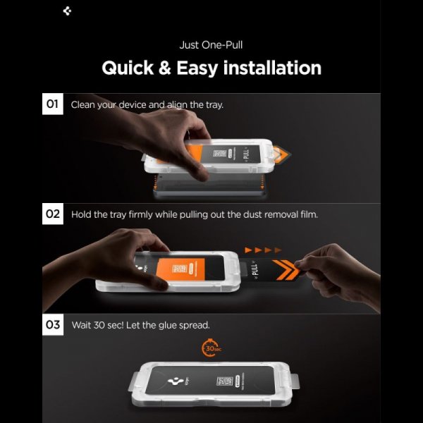Szkło Hartowane Spigen Glas.tR EZ Fit Pro HD do Galaxy S26 Clear