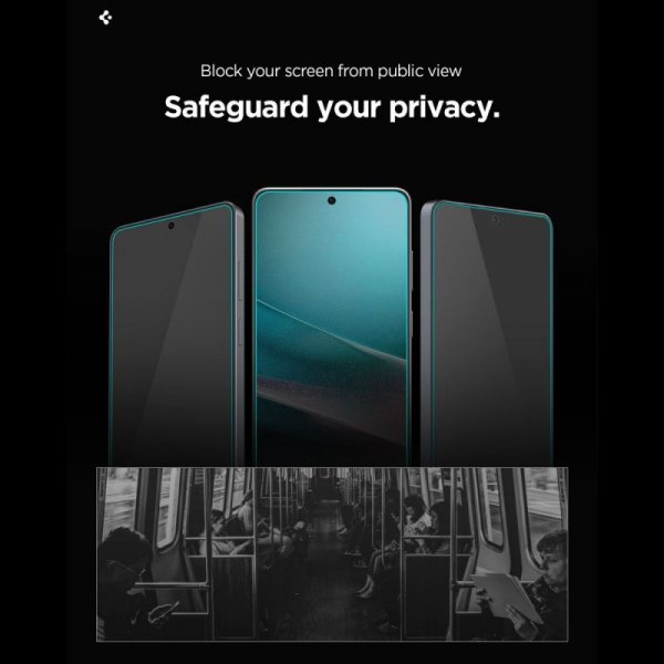 Szkło Prywatyzujące Spigen Glas.tR EZ Fit Pro AC HD do Samsung Galaxy S26 Privacy