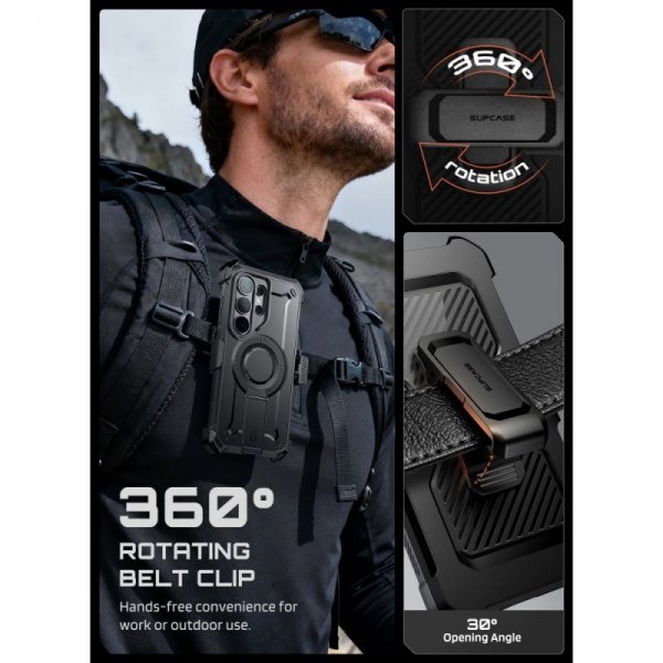 Supcase Unicorn Beetle Pro  Mag MagSafe 2-Zestaw do Samsung Galaxy S26 Ultra Czarny