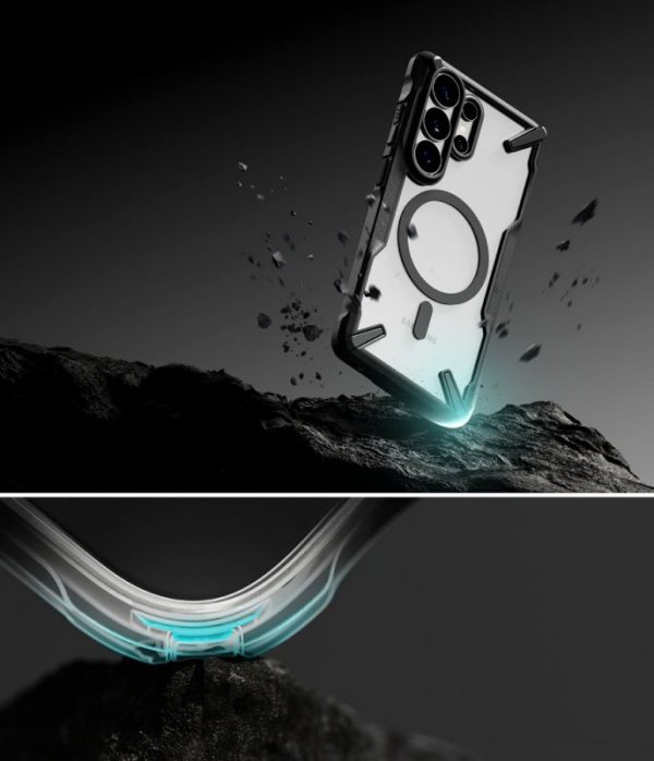 Pancerne Etui Samsung Galaxy S26 Ultra Ringke Fusion X MagSafe czarne