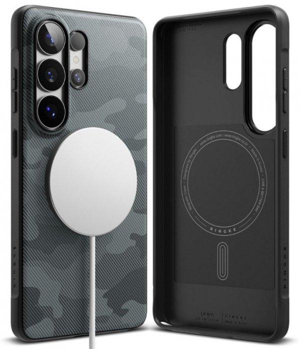 Pancerne Etui Samsung Galaxy S26 Ultra Ringke Onyx MagSafe Moro Camo