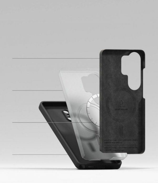 Magnetyczne Etui Samsung Galaxy S26 Ultra Ringke Silicone MagSafe Czarne