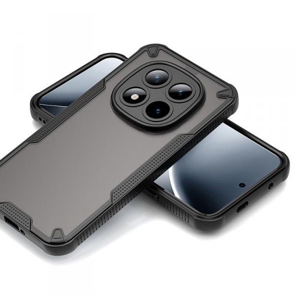 Tech-Protect Rugged Shield Pancerne Etui do Poco M8 Pro / Redmi Note 15 Pro+ 5G Matte Black