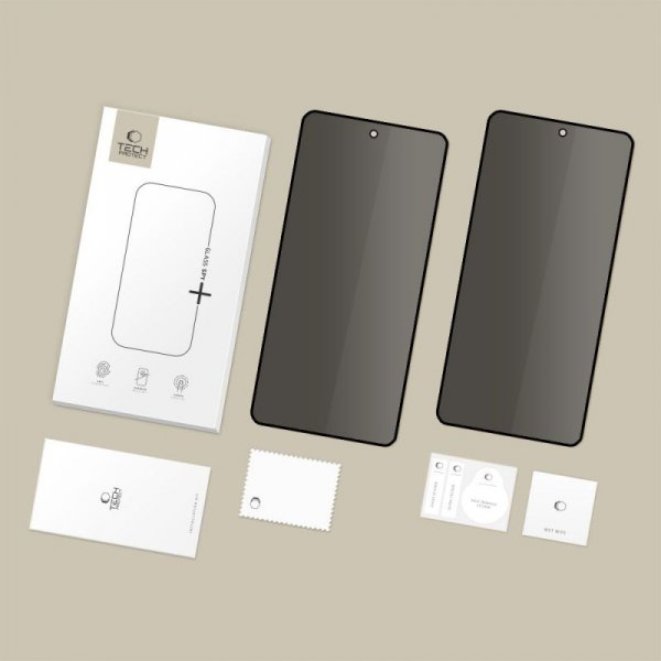 Tech-Protect Glass Spy+ Szkło Prywatyzujące 2-Pack do Samsung Galaxy S26 Ultra
