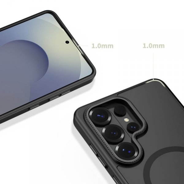 Etui MagSafe do Samsung Galaxy S26 Ultra Case z Ochroną Aparatu Czarny Mat