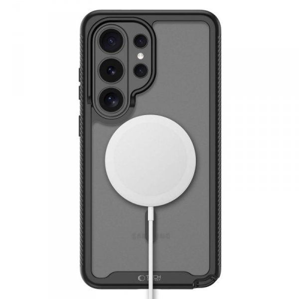 Pancerne etui MagSafe do Samsung Galaxy S26 – Tech-Protect Defense (Czarny Mat)