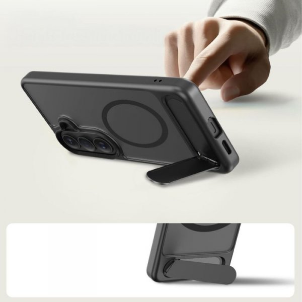 Tech-Protect MagRack – Etui MagSafe do Samsung Galaxy S26 (Matte Black)