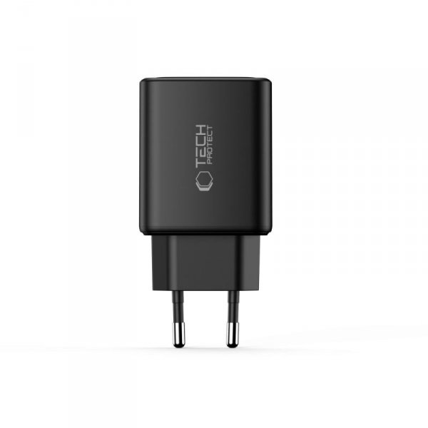 Ładowarka Sieciowa Tech-Protect NCA65W-GaN 3-Port PD 65W Black