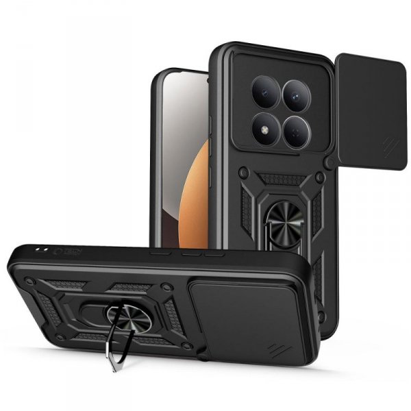 Tech-Protect CamShield Pro Pancerne Etui do Xiaomi Redmi Note 15 Pro 5G Matte Black