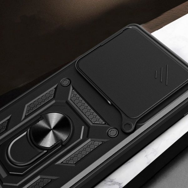 Tech-Protect CamShield Pro Pancerne Etui do Xiaomi Redmi Note 15 Pro 5G Matte Black
