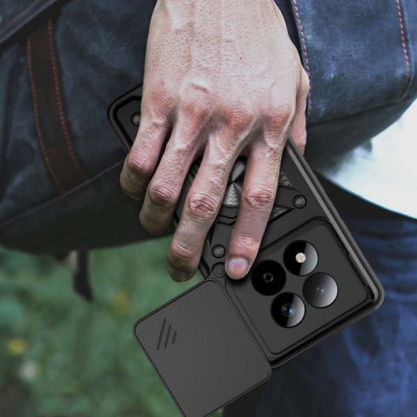 Tech-Protect CamShield Pro Pancerne Etui do Xiaomi Redmi Note 15 Pro 5G Matte Black