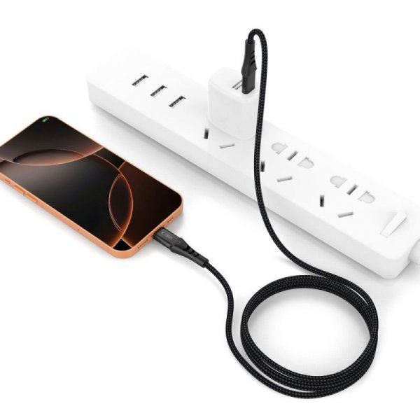 Kabel Tech-Protect UB11T UltraBoost Type-C PD 100W / QC3.0 100cm – czarny (black)
