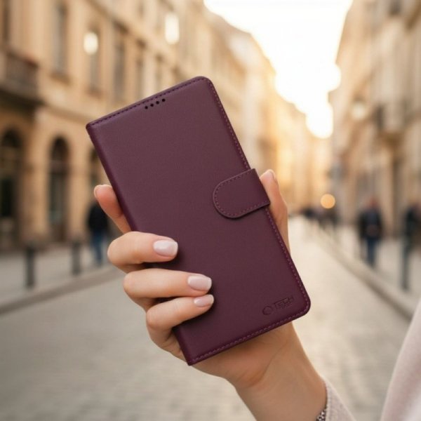TECH-PROTECT WALLET GALAXY A27 5G MULBERRY