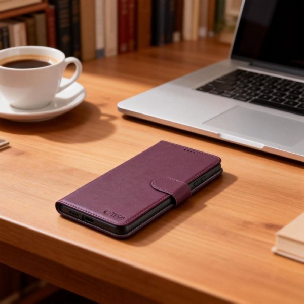 TECH-PROTECT WALLET GALAXY A27 5G MULBERRY