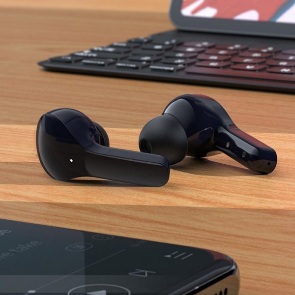 Acefast T6 dokanałowe słuchawki bezprzewodowe TWS Bluetooth - zielone