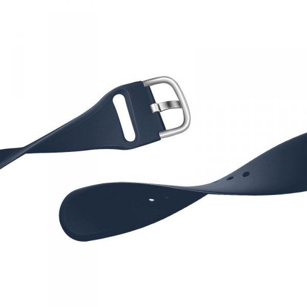 Silikonowa opaska Silicone Strap APS do Apple Watch 42 / 44 / 45 mm pasek bransoleta do zegarka - żółta