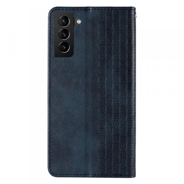Magnet Strap Case etui Samsung Galaxy A23 5G pokrowiec z klapką portfel mini smycz podstawka niebieskie