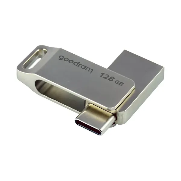 Pendrive 128 GB USB 3.2 Gen 1 USB / USB C OTG ODA3 Goodram - srebrny