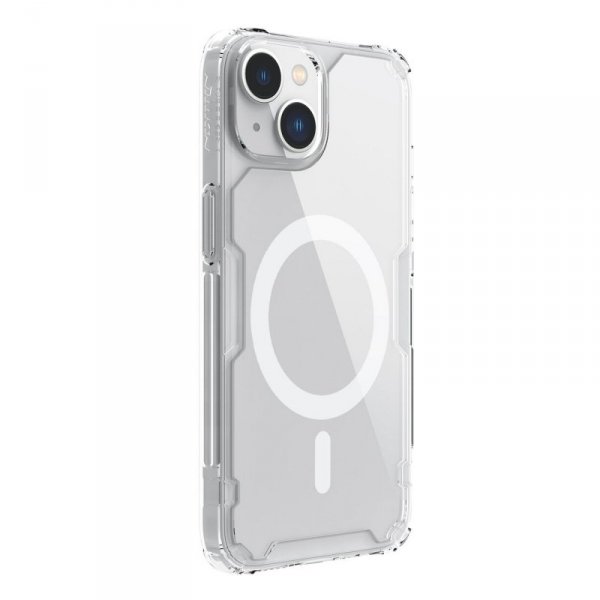 Nillkin Nature Pro Magnetic Case etui iPhone 14 Plus magnetyczny pokrowiec MagSafe przezroczysty