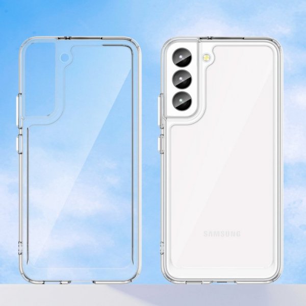 Outer Space Case etui Samsung Galaxy S23+ pokrowiec z elastyczną ramką przezroczyste
