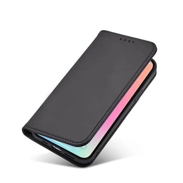 Magnet Card Case etui Samsung Galaxy S23+ pokrowiec z klapką portfel podstawka czarne