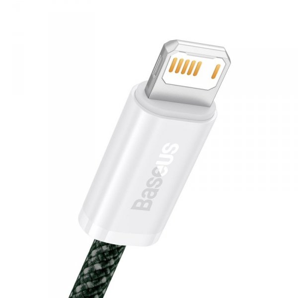 Baseus Dynamic 2 Series kabel USB-A - Lightning 2.4A 480Mb/s 2m zielony