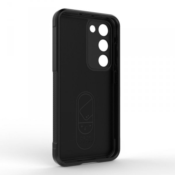 Magic Shield Case etui do Samsung Galaxy S23+ elastyczny pancerny pokrowiec czerwone