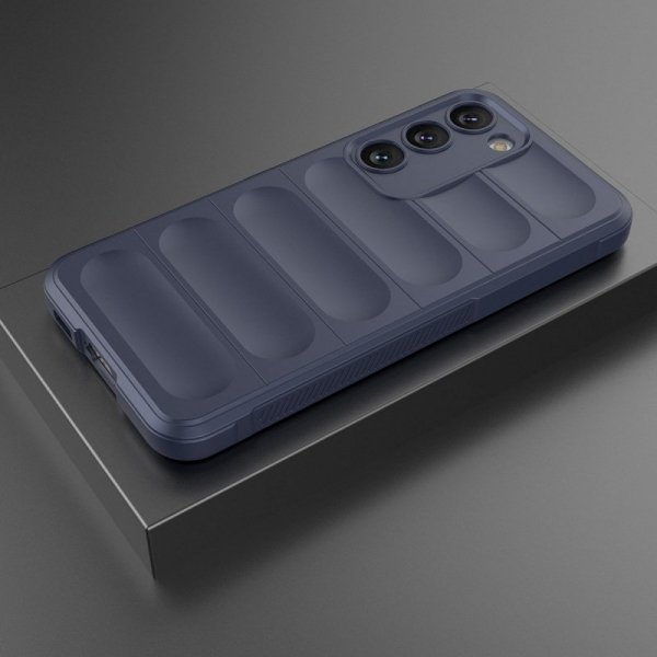Magic Shield Case etui do Samsung Galaxy S23+ elastyczny pancerny pokrowiec niebieskie