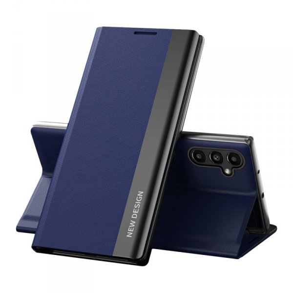 Sleep Case Pro etui do Samsung Galaxy A13 z klapką podstawka niebieskie