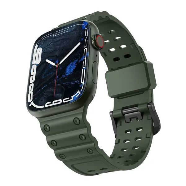 Pasek Strap Triple Protection do Apple Watch 38 / 40 / 41 mm opaska bransoleta - zielony
