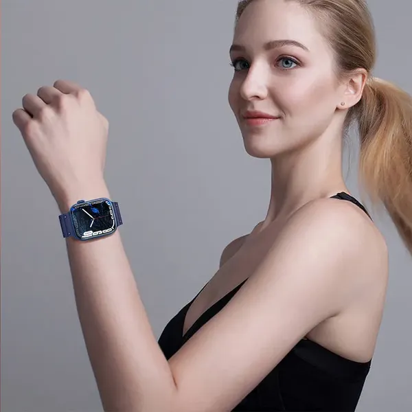 Strap Triple Protection pasek Apple Watch SE, 9, 8, 7, 6, 5, 4, 3, 2, 1 (41, 40, 38 mm) opaska bransoleta beżowy