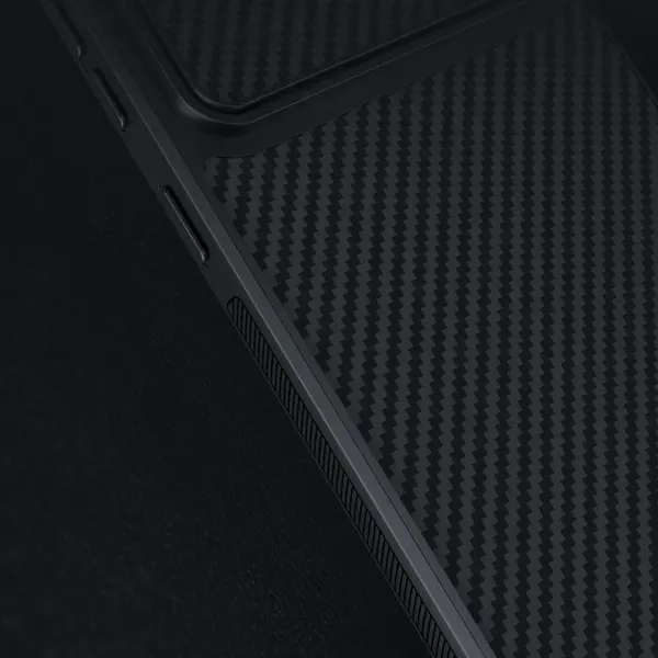 Nillkin Synthetic Fiber S Case etui Samsung Galaxy S23+ pokrowiec osłona na aparat czarne