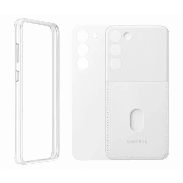Samsung Frame Cover etui Samsung Galaxy S23+ pokrowiec z wymiennymi pleckami białe (EF-MS916CWEGWW)