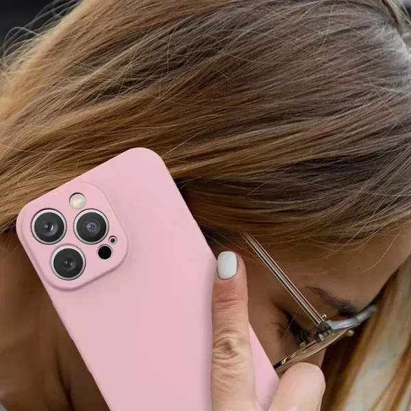 Silicone case etui Samsung Galaxy A34 5G silikonowy pokrowiec czarne