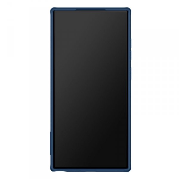Nillkin Strap Case etui do Samsung Galaxy S23 Ultra pancerny pokrowiec z paskiem na rękę niebieskie