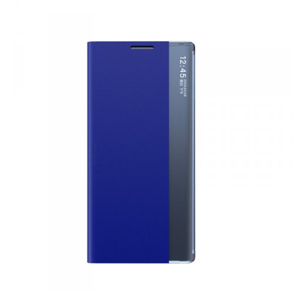 New Sleep Case etui do Xiaomi Redmi Note 12 Pro+ pokrowiec z klapką podstawka niebieskie
