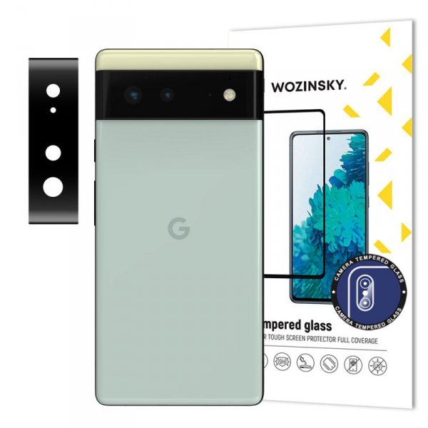 Wozinsky Full Camera Glass szkło hartowane do Google Pixel 6 na aparat kamerę 9H