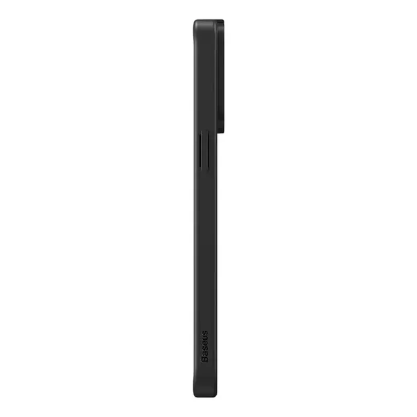 Pancerne etui iPhone 14 Pro kompatybilne z MagSafe szkło hartowane Baseus Synthetic Fiber - czarne